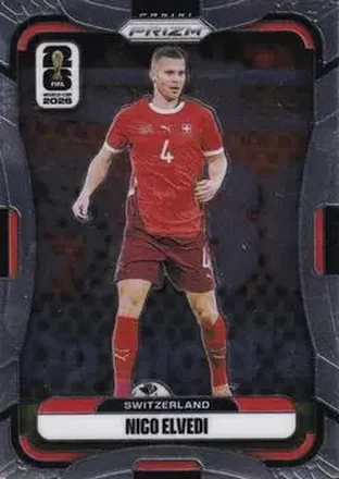 2026 Panini Prizm FIFA World Cup #423 - Nico Elvedi - Switzerland