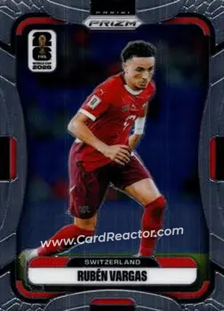 2026 Panini Prizm FIFA World Cup #424 - Ruben Vargas - Switzerland - Front