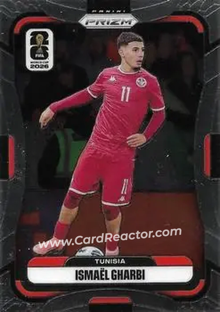 2026 Panini Prizm FIFA World Cup #426 - Ismael Gharbi - Tunisia - Front