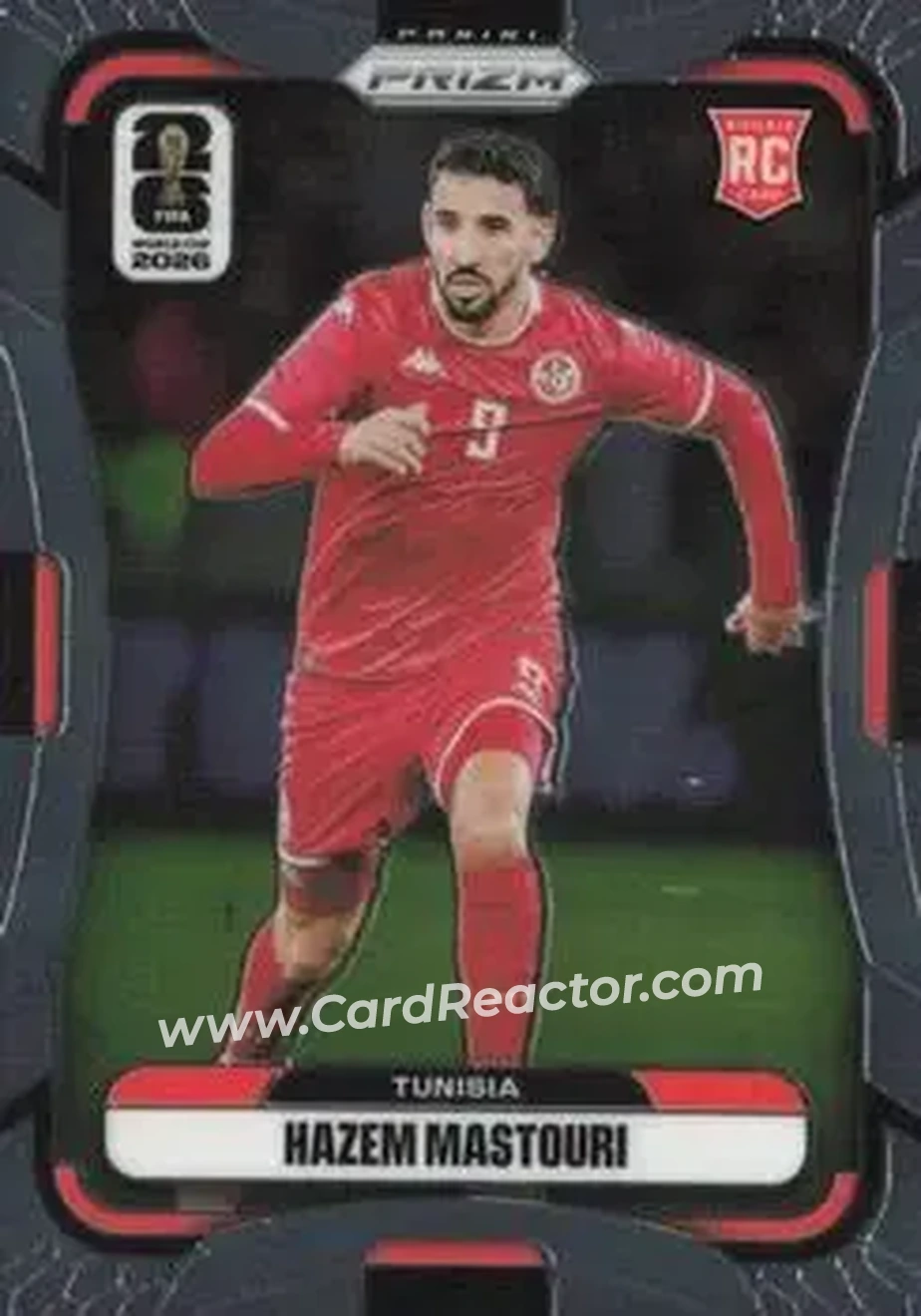 2026 Panini Prizm FIFA World Cup #429 - Hazem Mastouri - Tunisia - Front