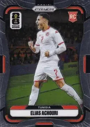 2026 Panini Prizm FIFA World Cup #431 - Elias Achouri - Tunisia
