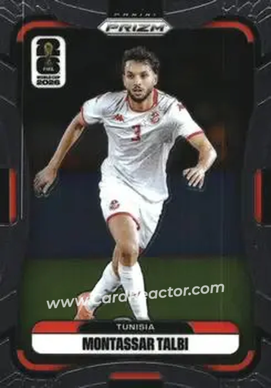 2026 Panini Prizm FIFA World Cup #432 - Montassar Talbi - Tunisia - Front