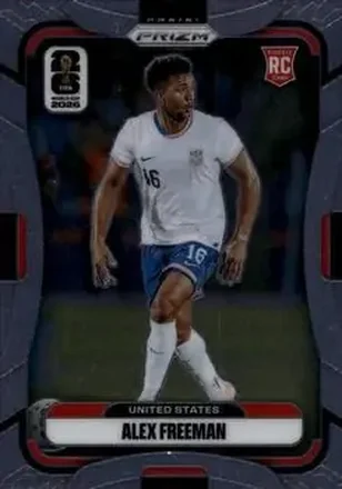 2026 Panini Prizm FIFA World Cup #433 - Alex Freeman - USA