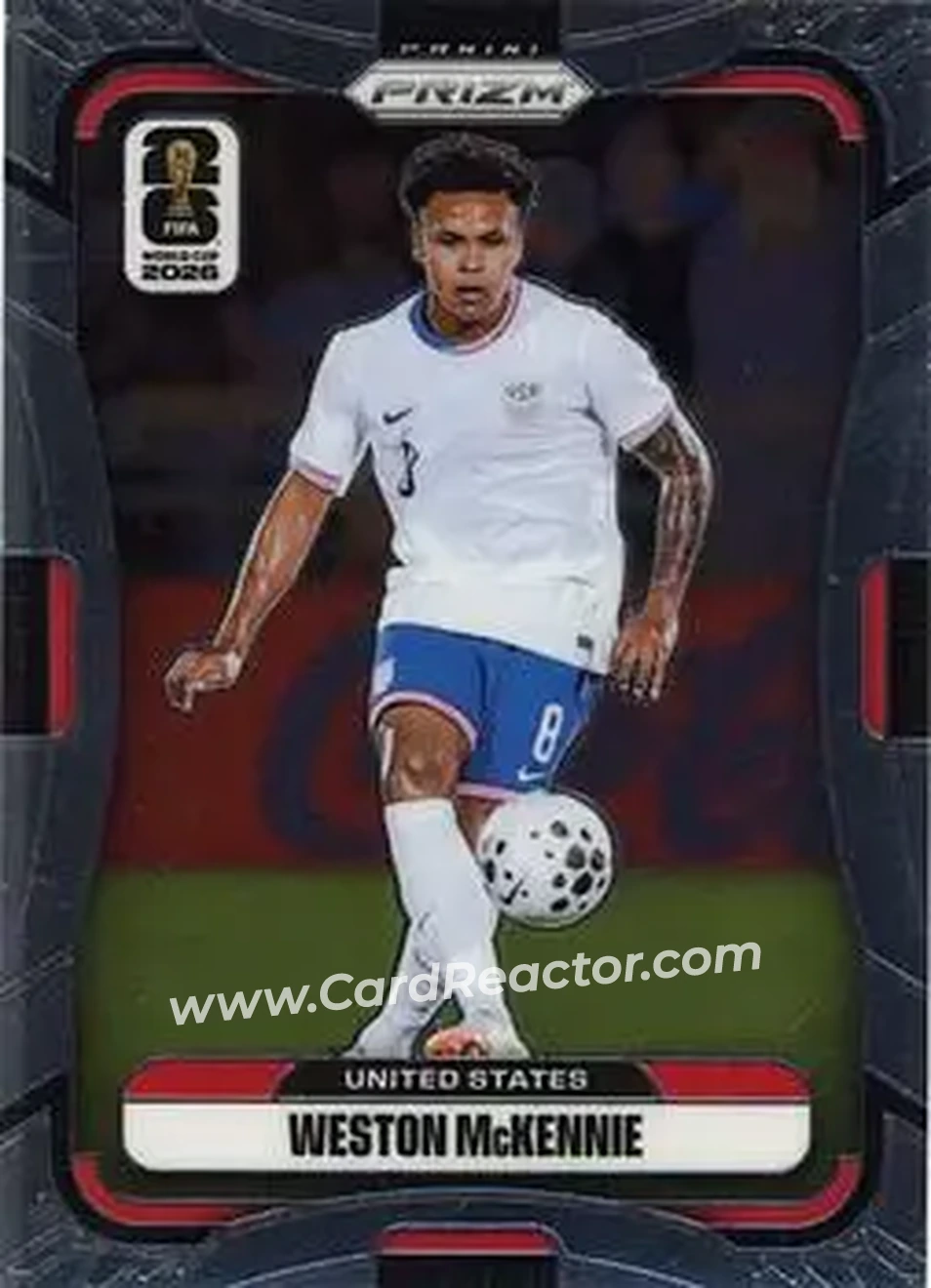 2026 Panini Prizm FIFA World Cup #434 - Weston McKennie - USA - Front