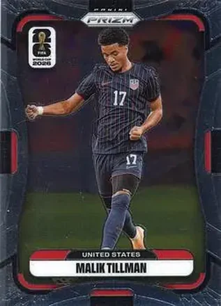 2026 Panini Prizm FIFA World Cup #435 - Malik Tillman - USA