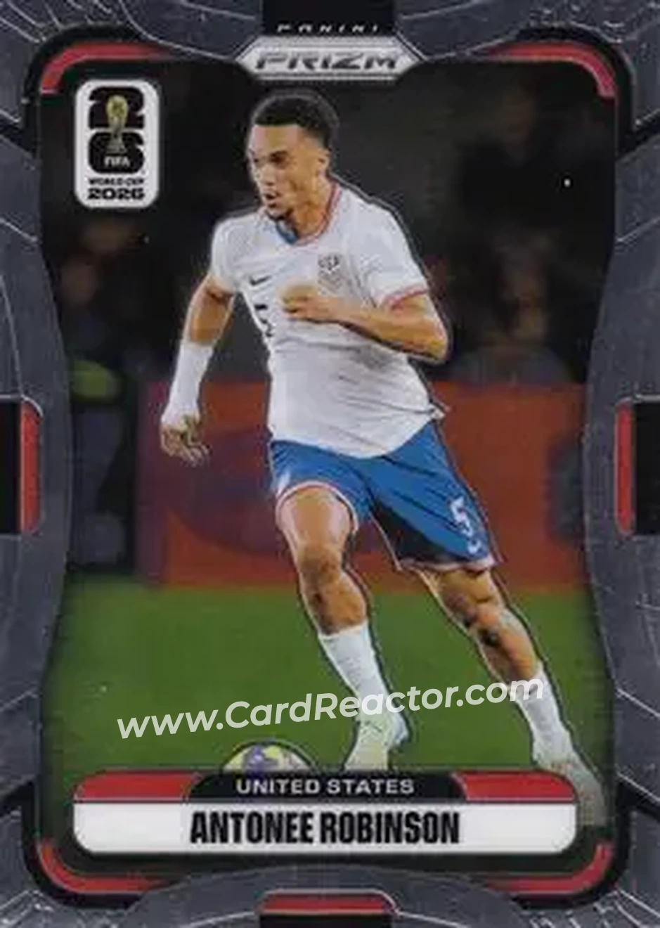 2026 Panini Prizm FIFA World Cup #437 - Antonee Robinson - USA - Front