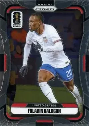 2026 Panini Prizm FIFA World Cup #438 - Folarin Balogun - USA