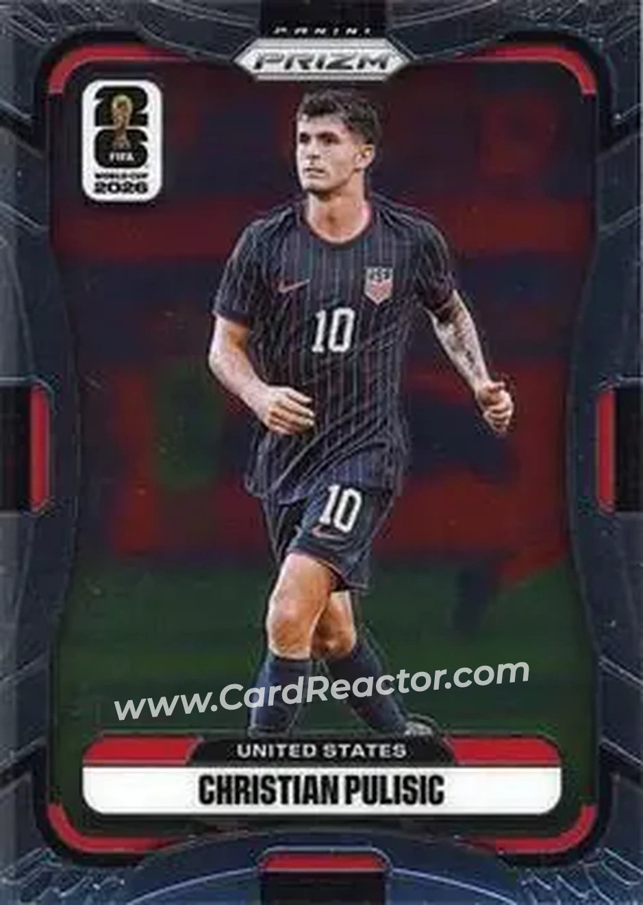 2026 Panini Prizm FIFA World Cup #440 - Christian Pulisic - USA - Front