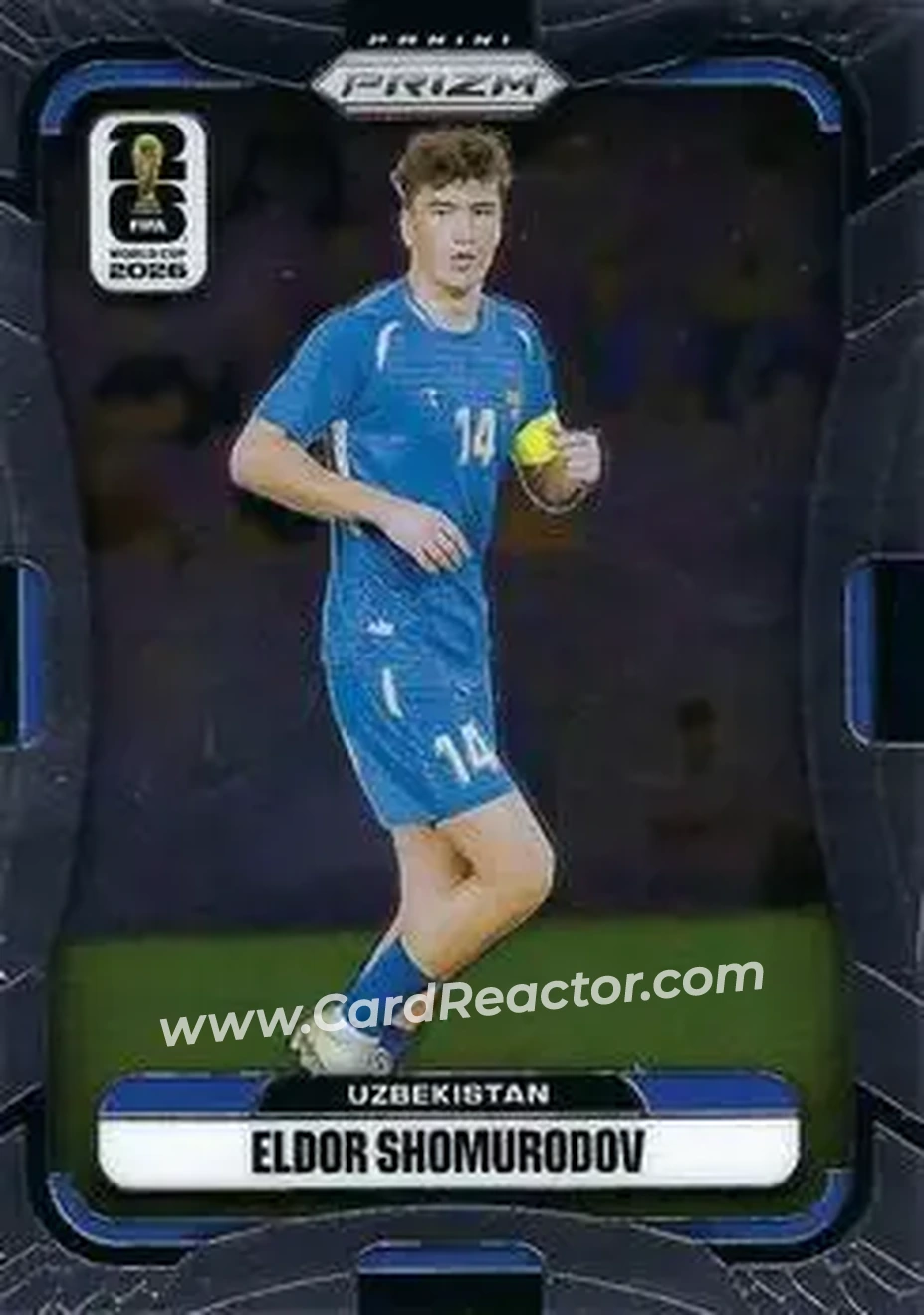 2026 Panini Prizm FIFA World Cup #445 - Eldor Shomurodov - Uzbekistan - Front