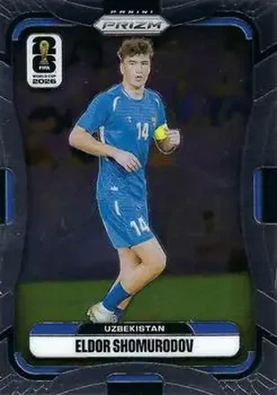2026 Panini Prizm FIFA World Cup #445 - Eldor Shomurodov - Uzbekistan