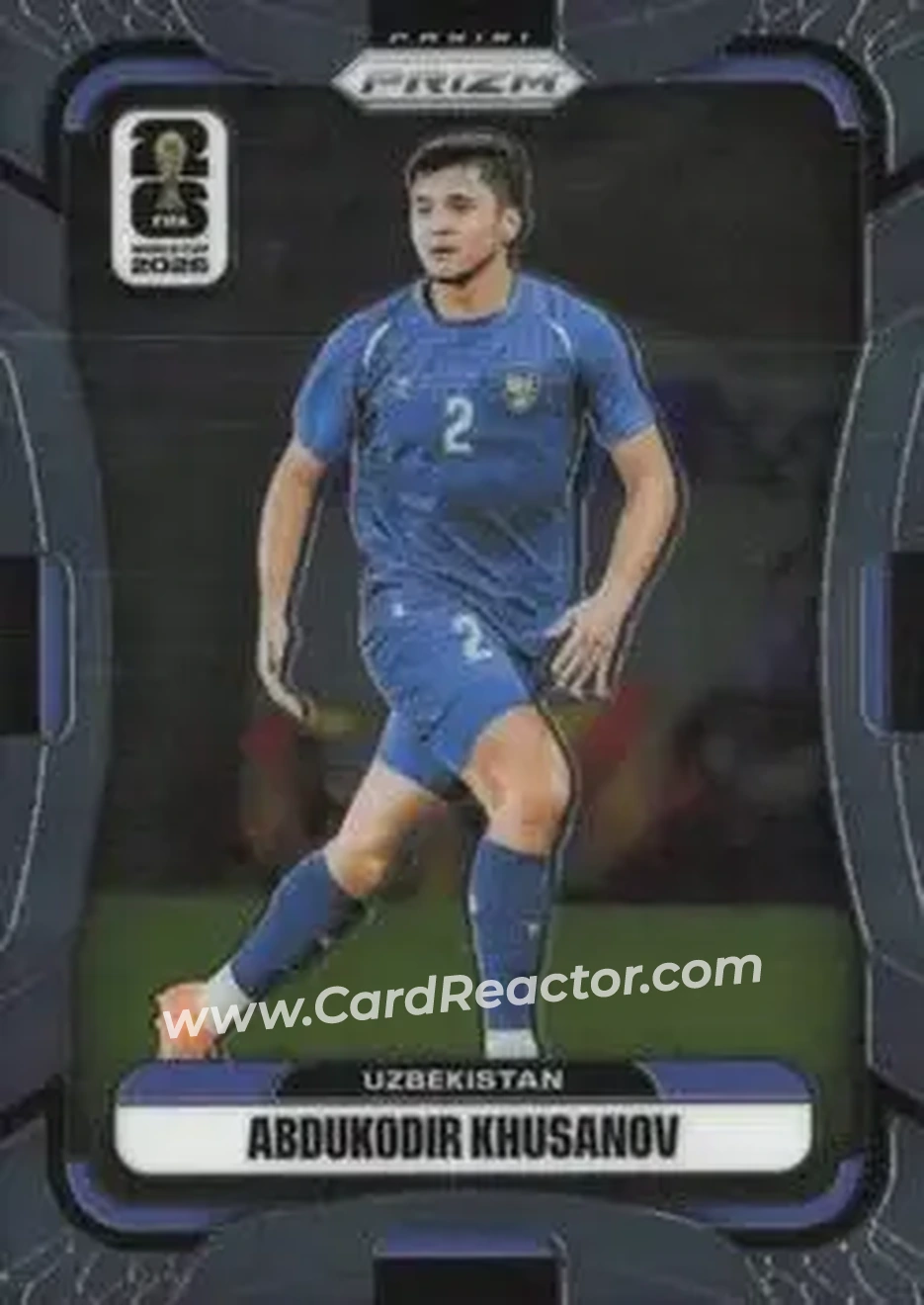 2026 Panini Prizm FIFA World Cup #446 - Abdukodir Khusanov - Uzbekistan - Front