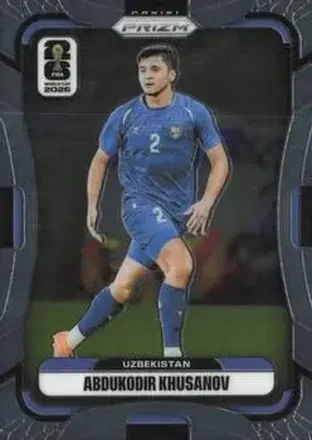 2026 Panini Prizm FIFA World Cup #446 - Abdukodir Khusanov - Uzbekistan