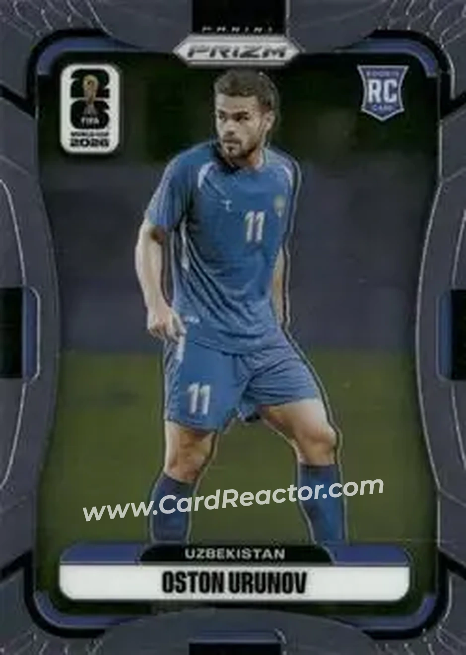 2026 Panini Prizm FIFA World Cup #447 - Oston Urunov - Uzbekistan - Front