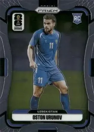 2026 Panini Prizm FIFA World Cup #447 - Oston Urunov - Uzbekistan
