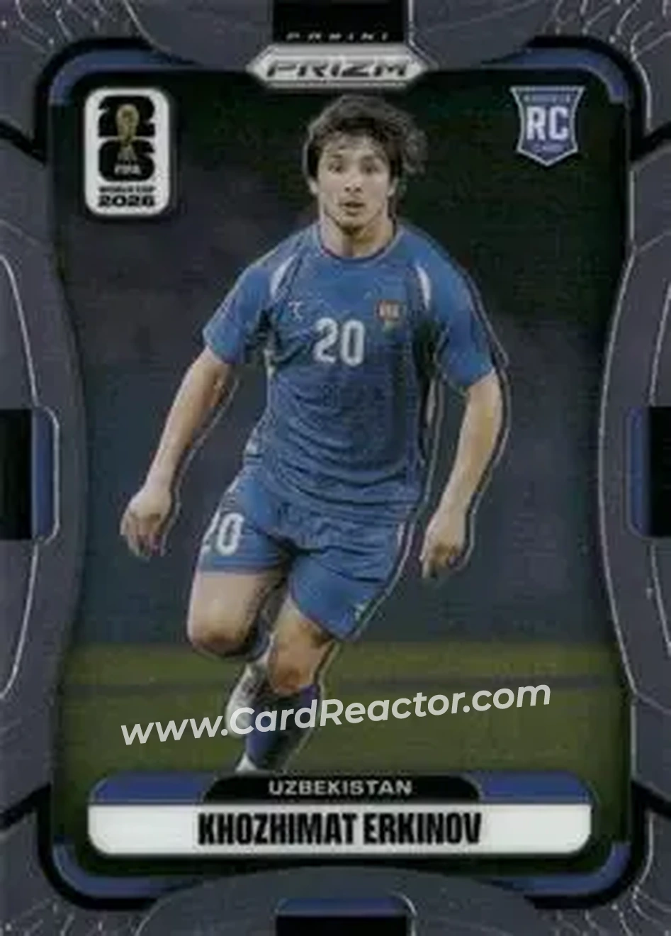 2026 Panini Prizm FIFA World Cup #449 - Khozhimat Erkinov - Uzbekistan - Front