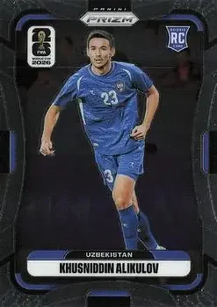 2026 Panini Prizm FIFA World Cup #452 - Khusniddin Alikulov - Uzbekistan