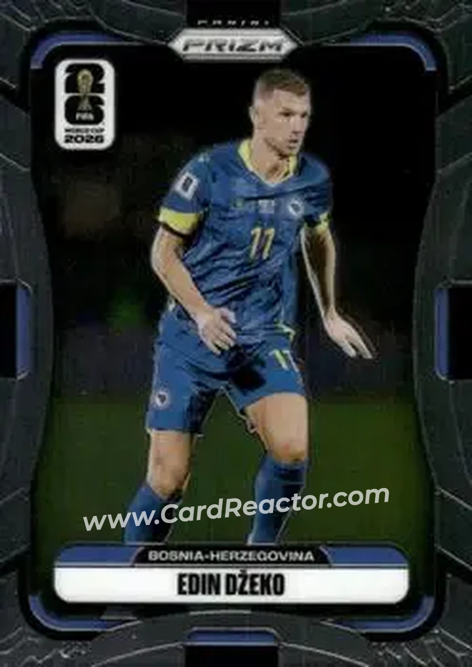 2026 Panini Prizm FIFA World Cup #469 - Edin Dzeko - Bosnia and Herzegovina - Front