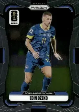 2026 Panini Prizm FIFA World Cup #469 - Edin Dzeko - Bosnia and Herzegovina