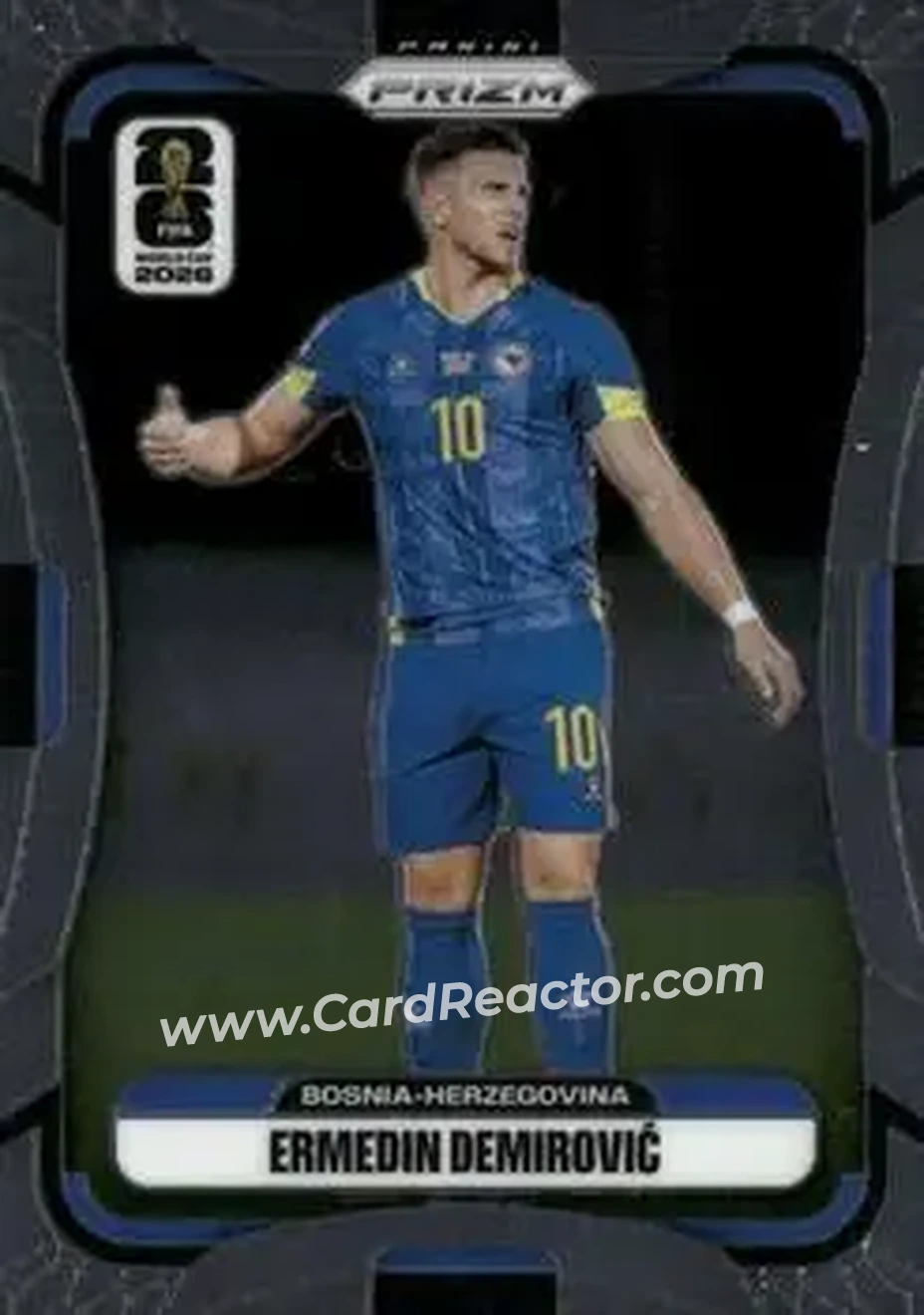 2026 Panini Prizm FIFA World Cup #470 - Ermedin Demirovic - Bosnia and Herzegovina - Front
