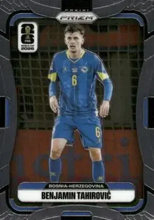 2026 Panini Prizm FIFA World Cup #472 - Benjamin Tahirovic - Bosnia and Herzegovina