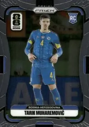 2026 Panini Prizm FIFA World Cup #474 - Tarik Muharemovic - Bosnia and Herzegovina