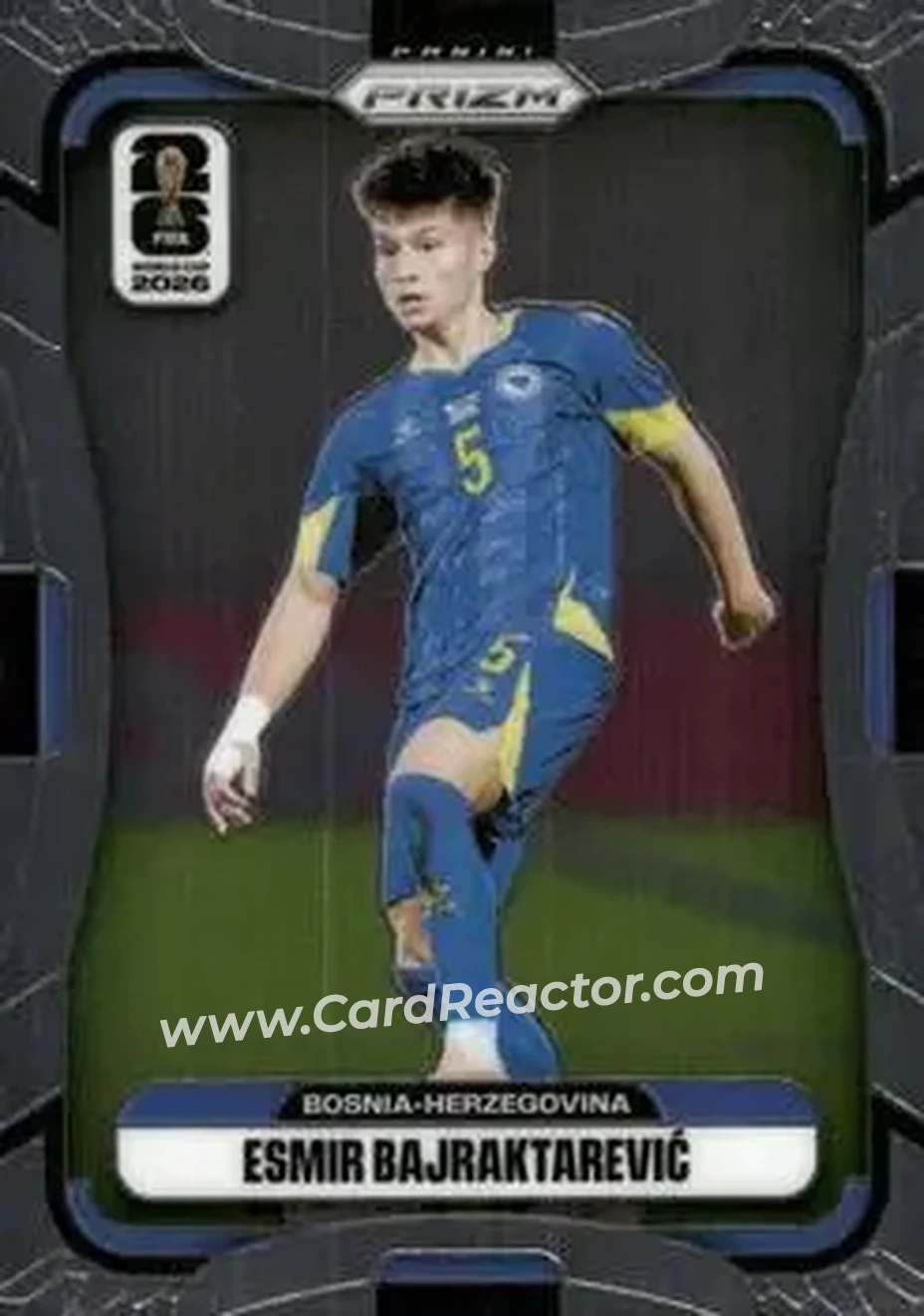 2026 Panini Prizm FIFA World Cup #476 - Esmir Bajraktarevic - Bosnia and Herzegovina - Front