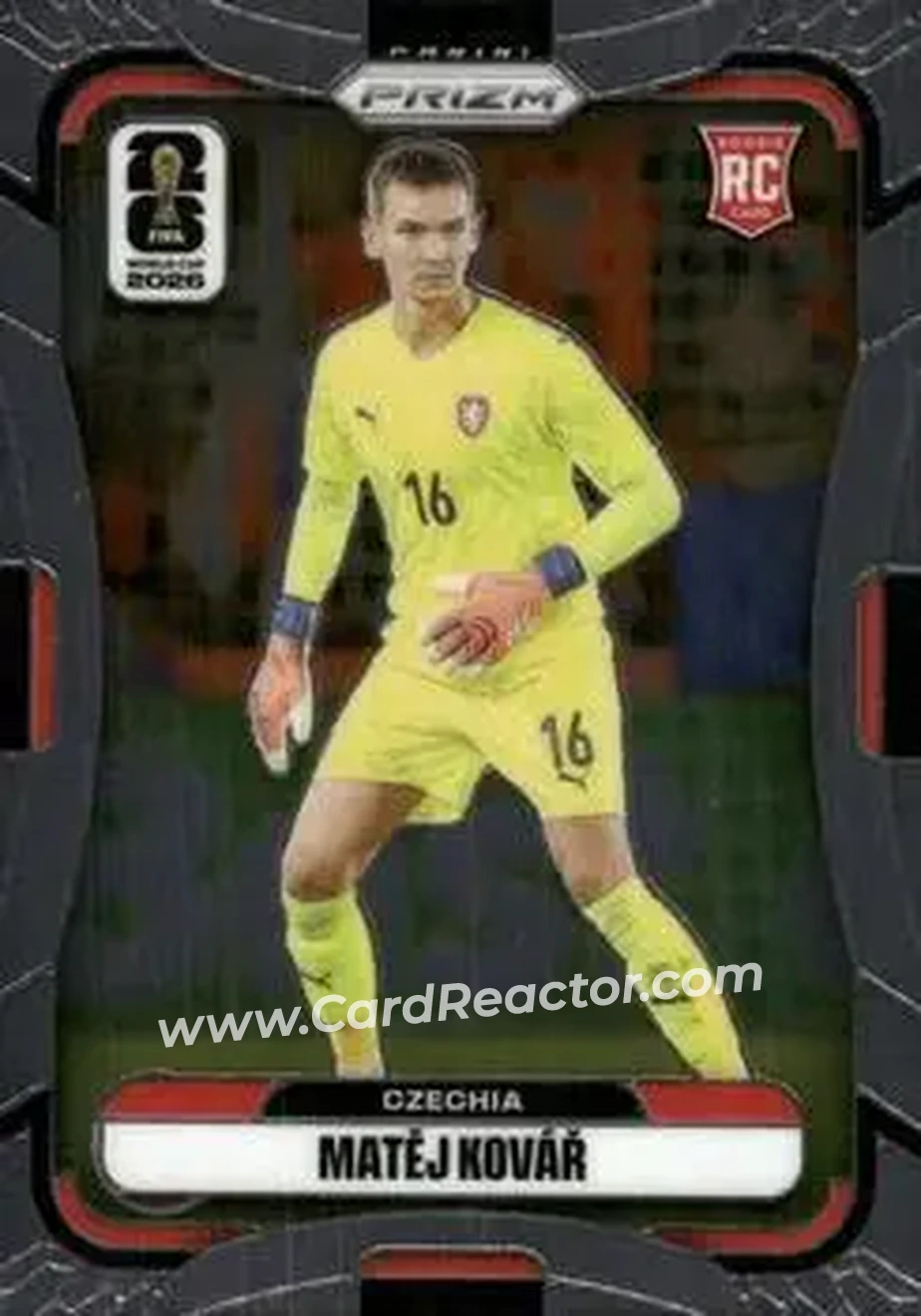 2026 Panini Prizm FIFA World Cup #479 - Matej Kovar - Czech Republic - Front
