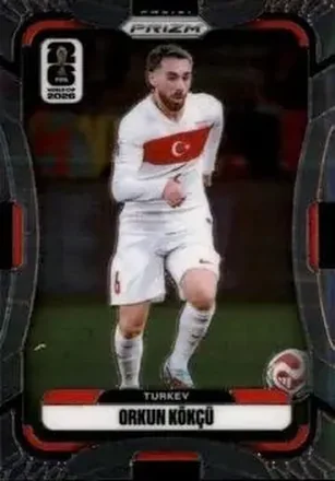 2026 Panini Prizm FIFA World Cup #485 - Orkun Kokcu - Turkey