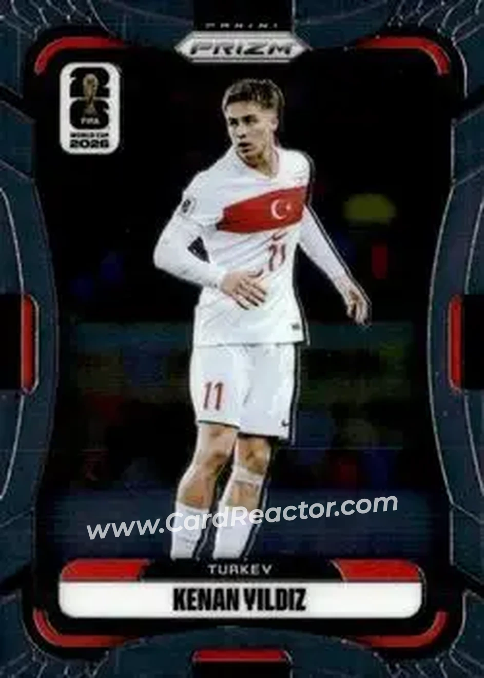 2026 Panini Prizm FIFA World Cup #486 - Kenan Yildiz - Turkey - Front