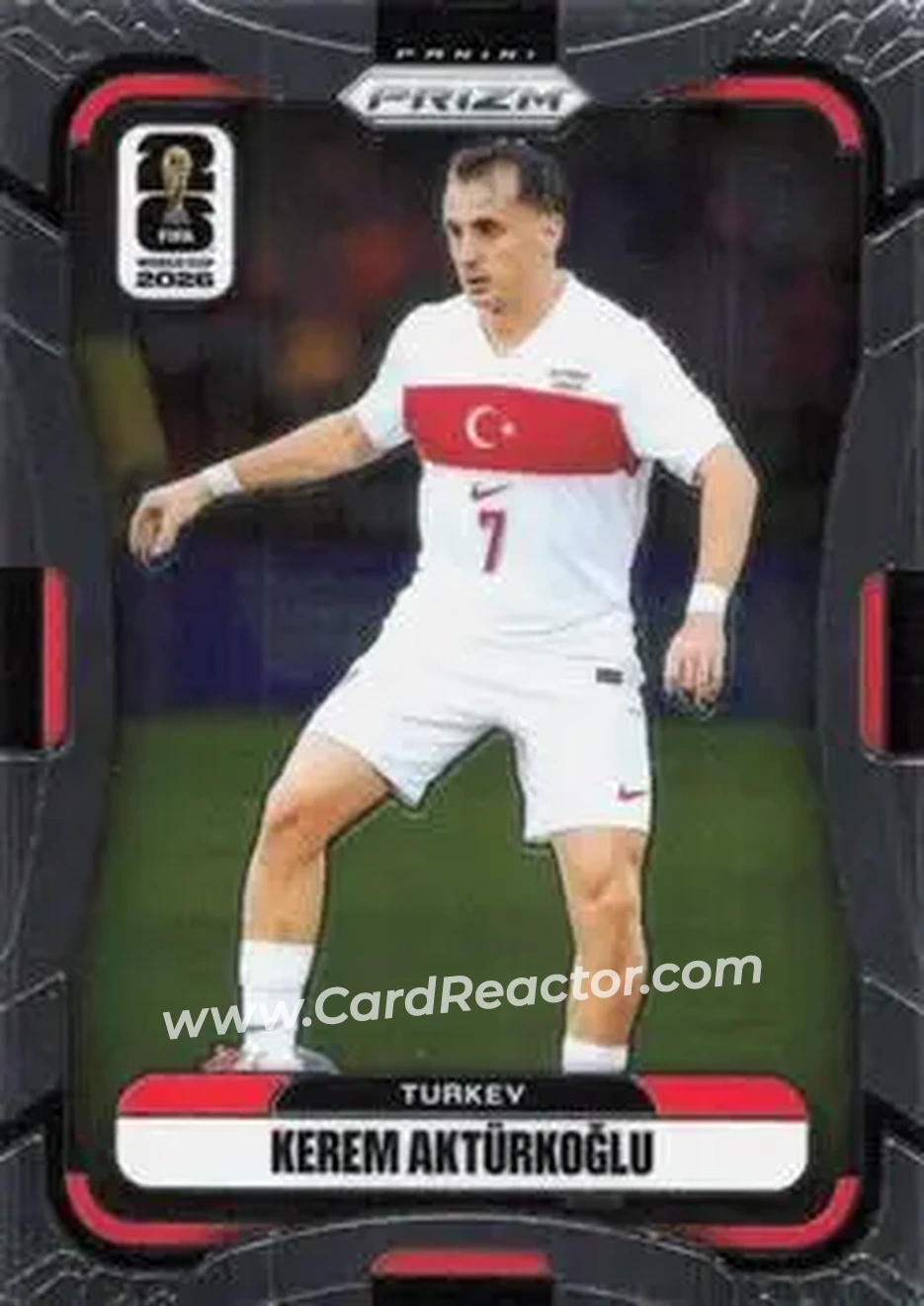 2026 Panini Prizm FIFA World Cup #488 - Kerem Akturkoglu - Turkey - Front