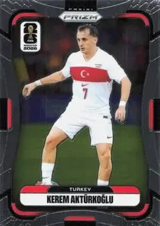 2026 Panini Prizm FIFA World Cup #488 - Kerem Akturkoglu - Turkey