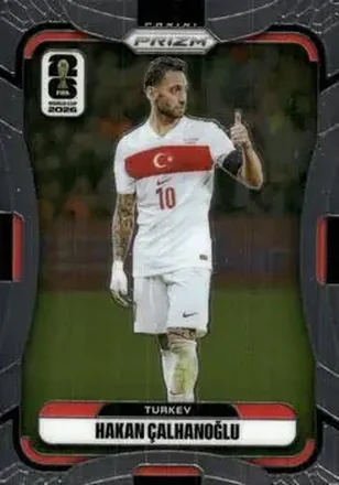 2026 Panini Prizm FIFA World Cup #489 - Hakan Calhanoglu - Turkey
