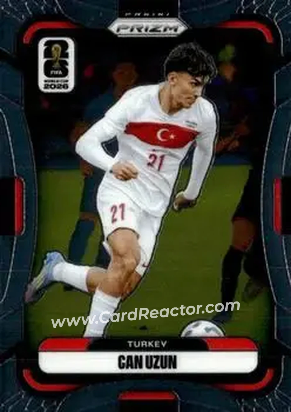 2026 Panini Prizm FIFA World Cup #490 - Can Uzun - Turkey - Front