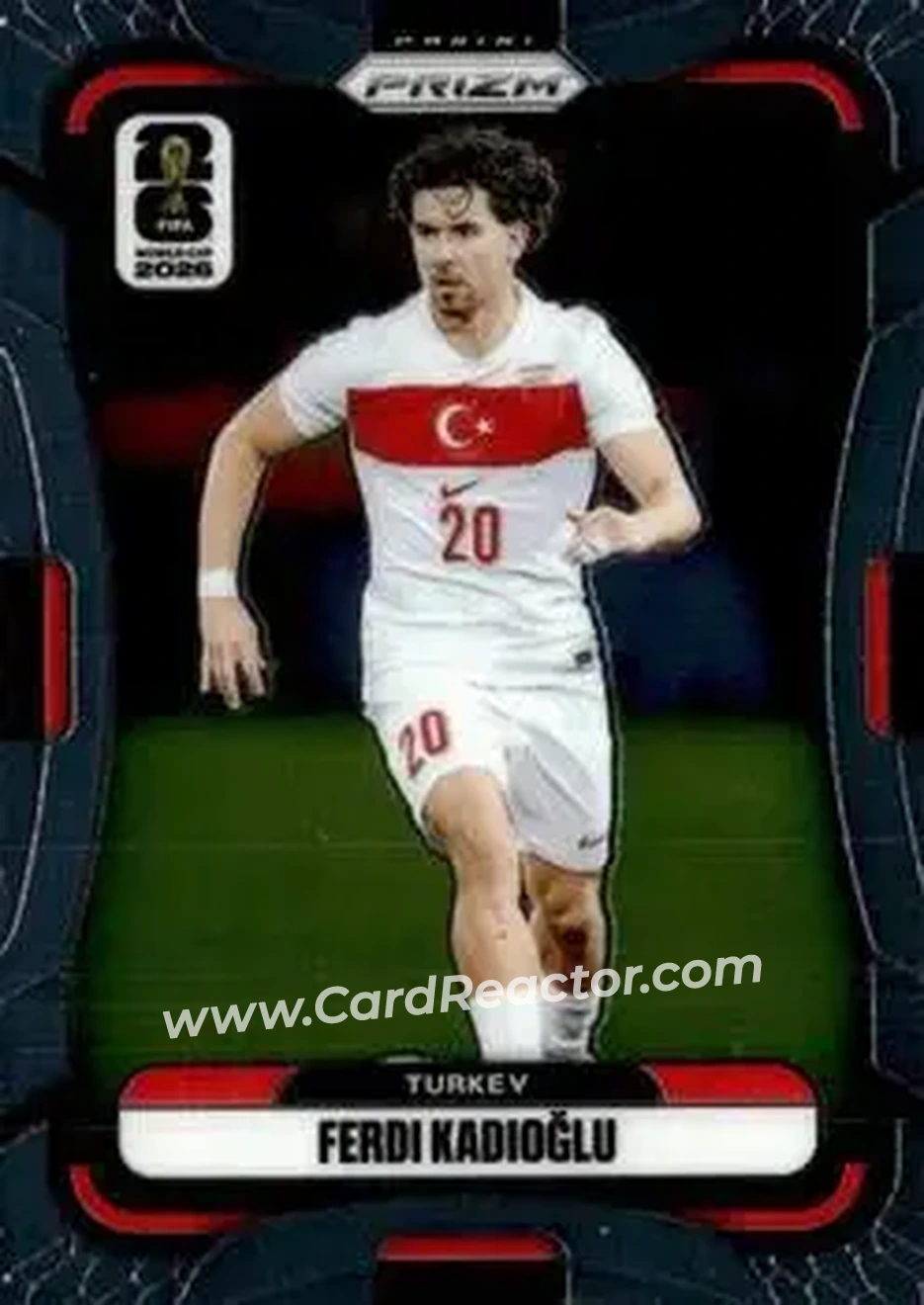 2026 Panini Prizm FIFA World Cup #492 - Ferdi Kadioglu - Turkey - Front
