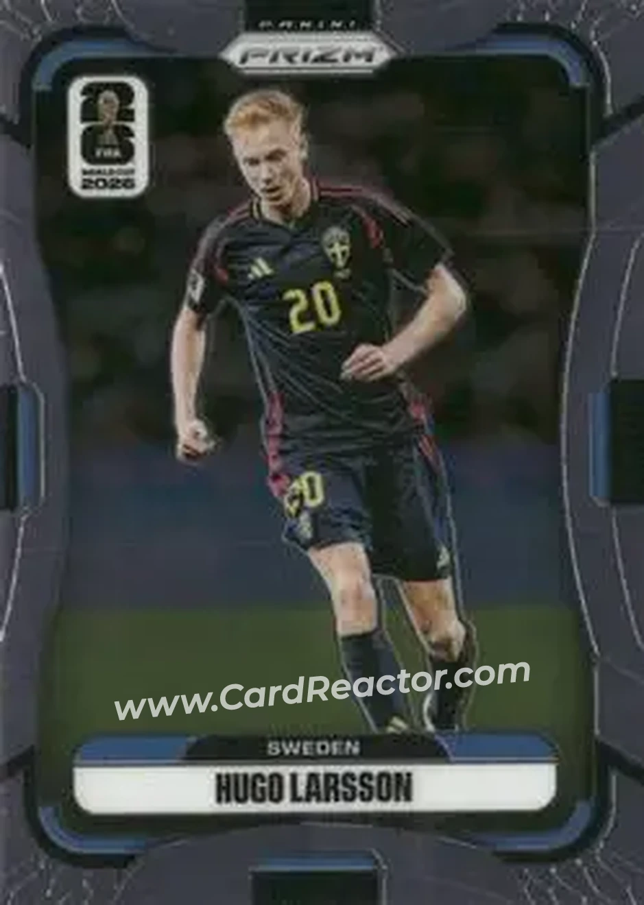 2026 Panini Prizm FIFA World Cup #493 - Hugo Larsson - Sweden - Front