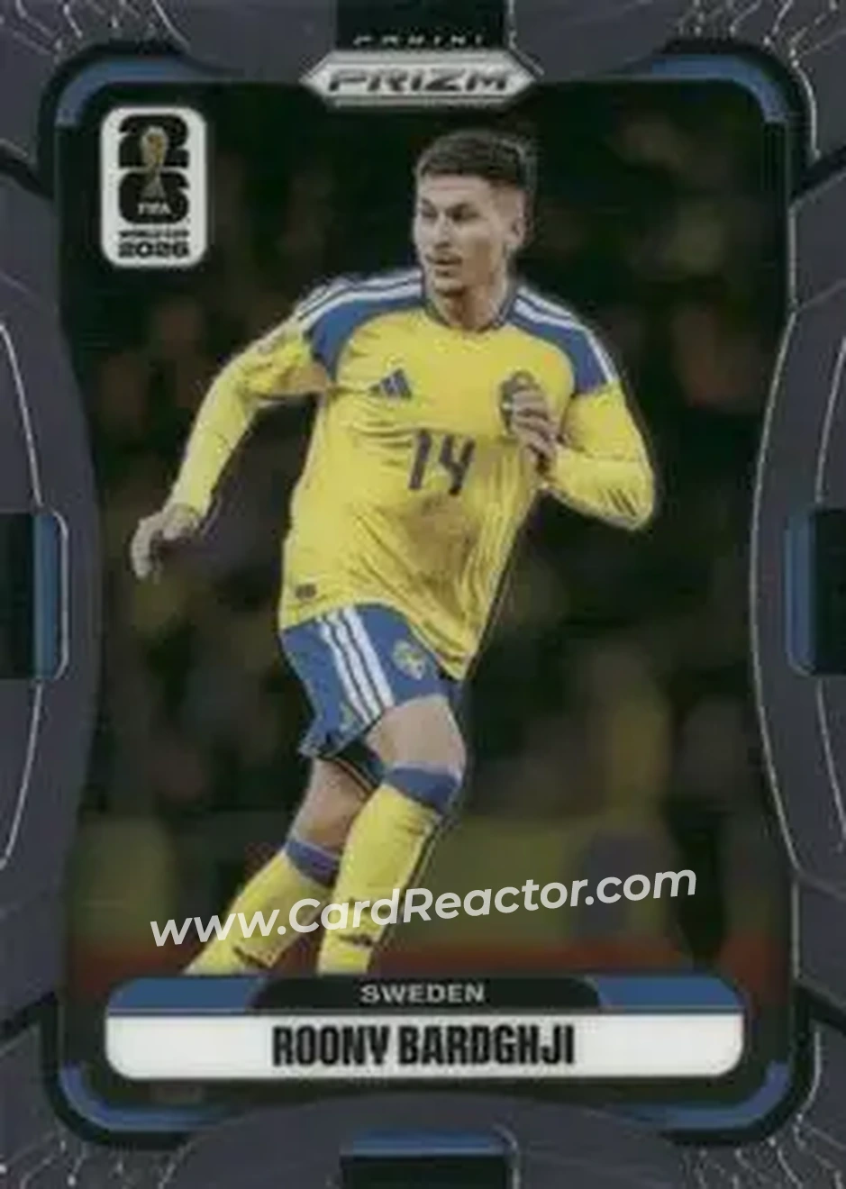 2026 Panini Prizm FIFA World Cup #496 - Roony Bardghji - Sweden - Front