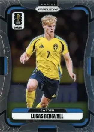 2026 Panini Prizm FIFA World Cup #497 - Lucas Bergvall - Sweden