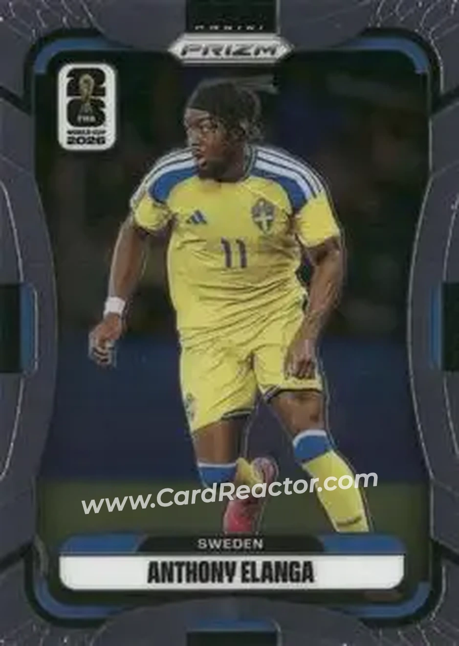 2026 Panini Prizm FIFA World Cup #499 - Anthony Elanga - Sweden - Front