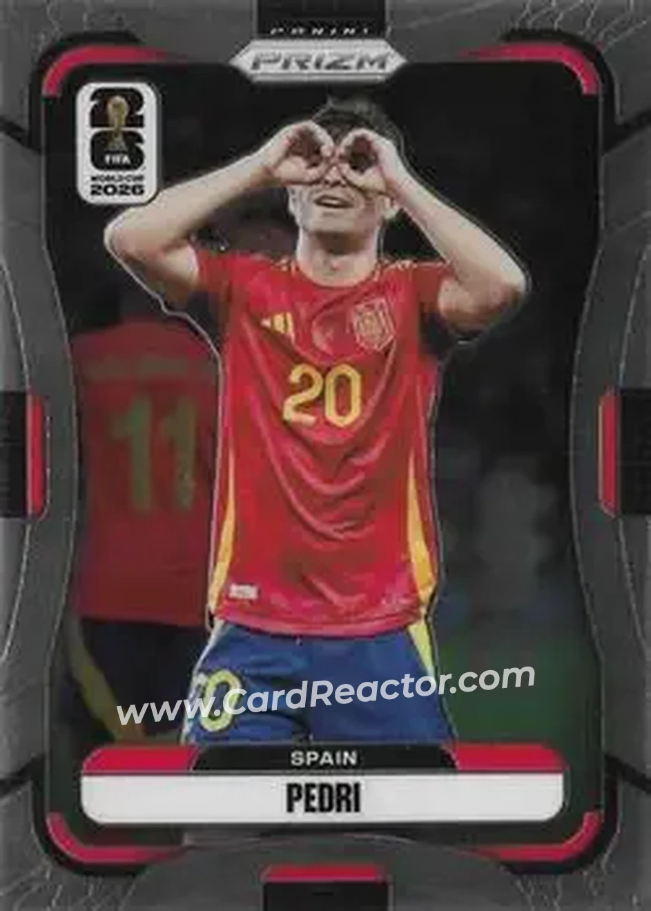 2026 Panini Prizm FIFA World Cup #80 - Pedri - Spain - Front