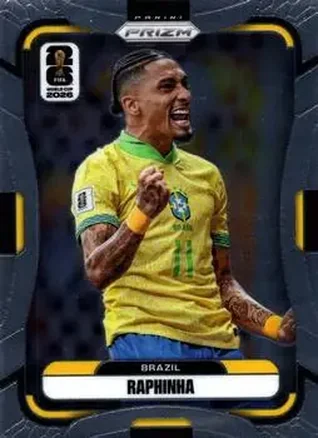 2026 Panini Prizm FIFA World Cup #85 - Raphinha - Brazil
