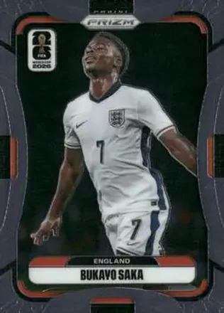 2026 Panini Prizm FIFA World Cup #100 - Bukayo Saka - England