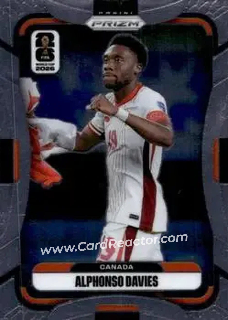 2026 Panini Prizm FIFA World Cup #165 - Alphonso Davies - Canada - Front