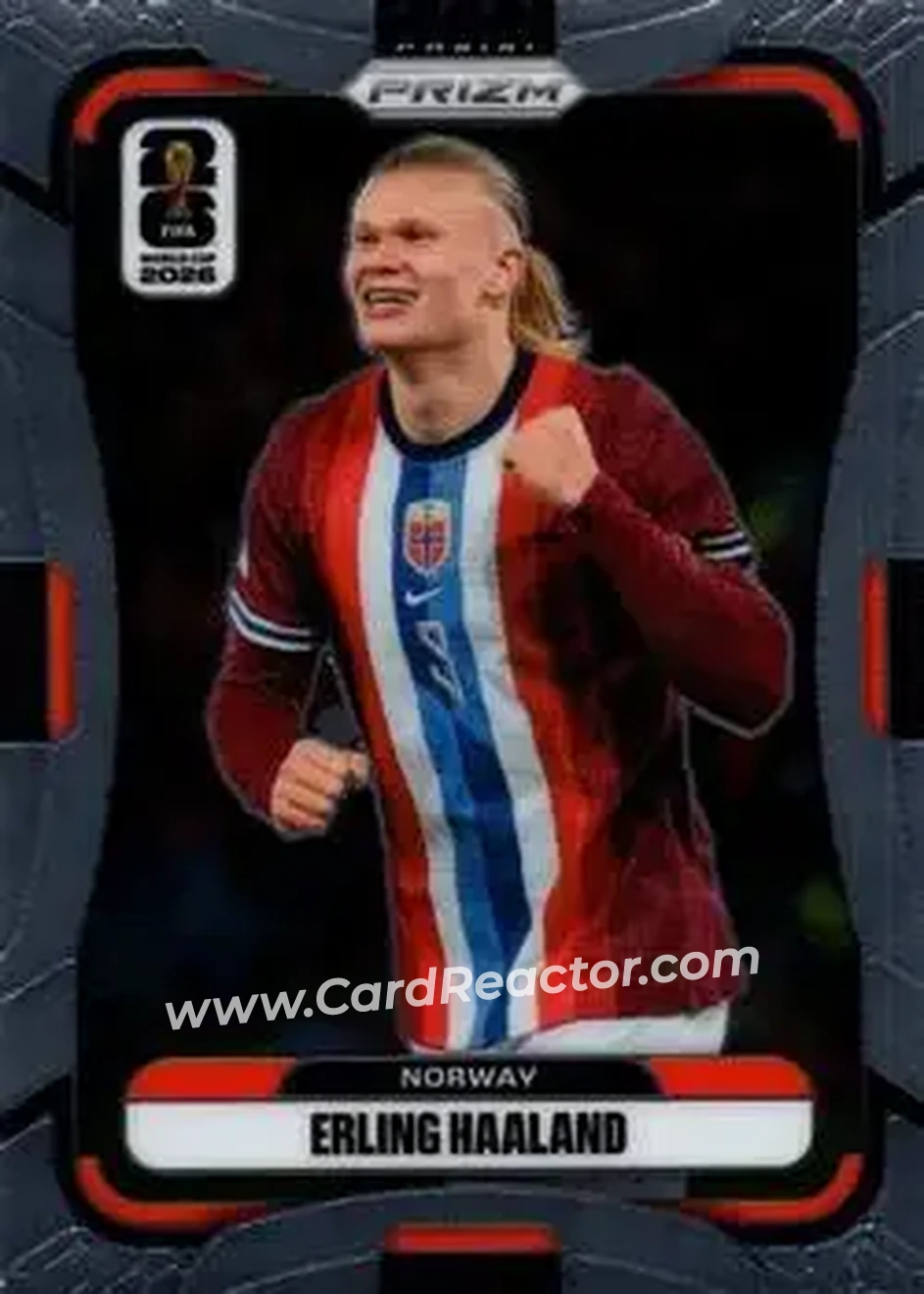2026 Panini Prizm FIFA World Cup #333 - Erling Haaland - Norway - Front