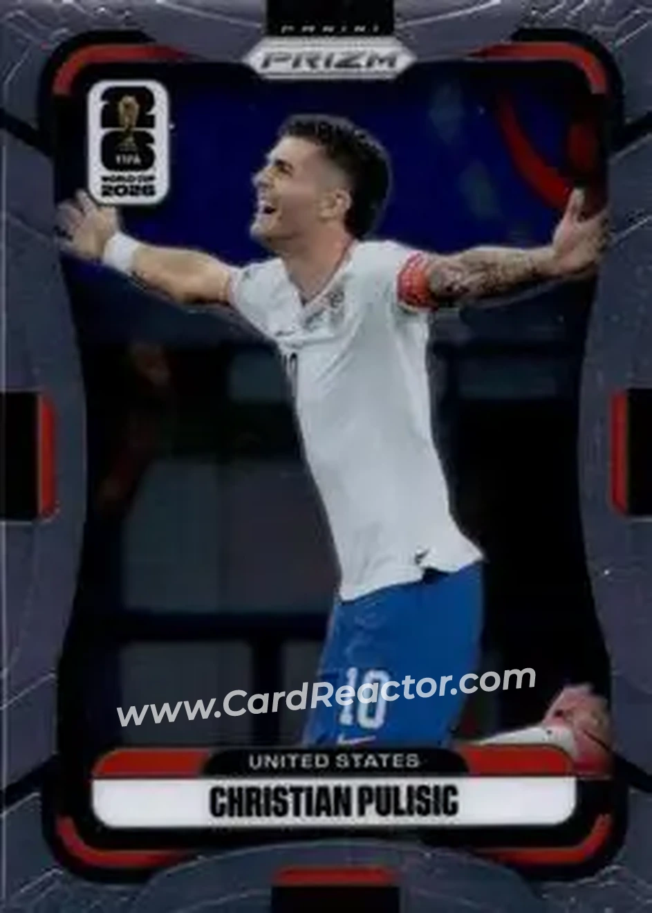2026 Panini Prizm FIFA World Cup #440 - Christian Pulisic - USA - Front