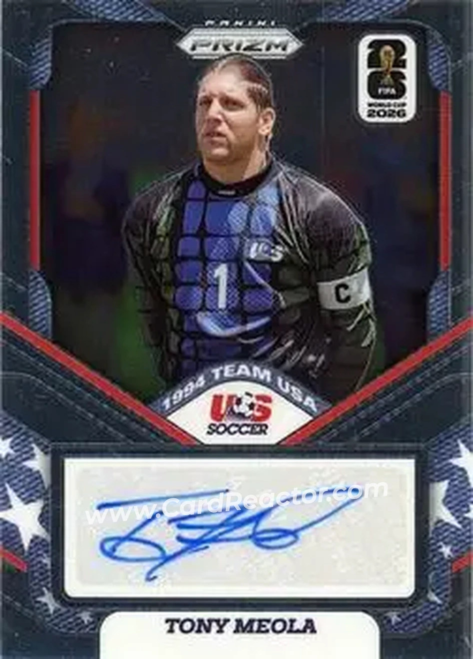 2026 Panini Prizm FIFA World Cup - 1994 Team USA Signatures #94-TM - Tony Meola - USA