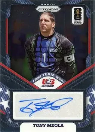 2026 Panini Prizm FIFA World Cup - 1994 Team USA Signatures #94-TM - Tony Meola - USA