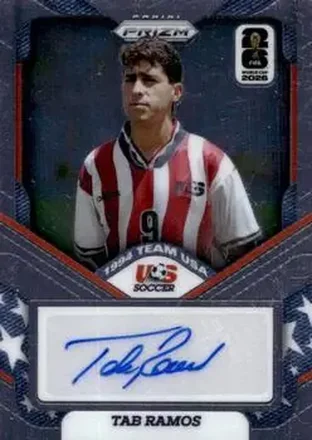 2026 Panini Prizm FIFA World Cup - 1994 Team USA Signatures #94-TR - Tab Ramos - USA