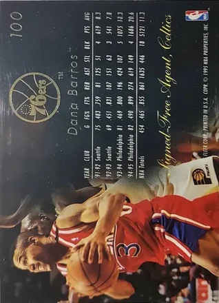 Verso de Dana Barros