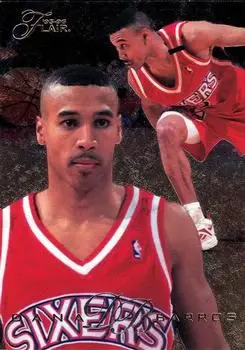 1995-96 Flair #100 Dana Barros