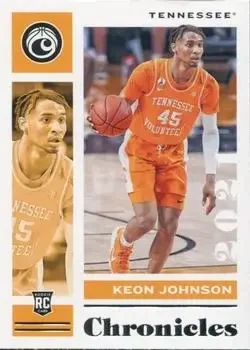 2021 Panini Chronicles Draft Picks #6 Keon Johnson